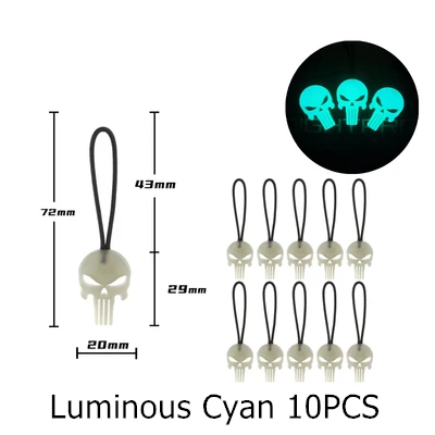 Luminous Cyan 10PCS