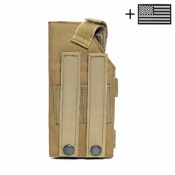 Hebilla MOLLE de cincha ajustable para cintura y pierna con bolsa