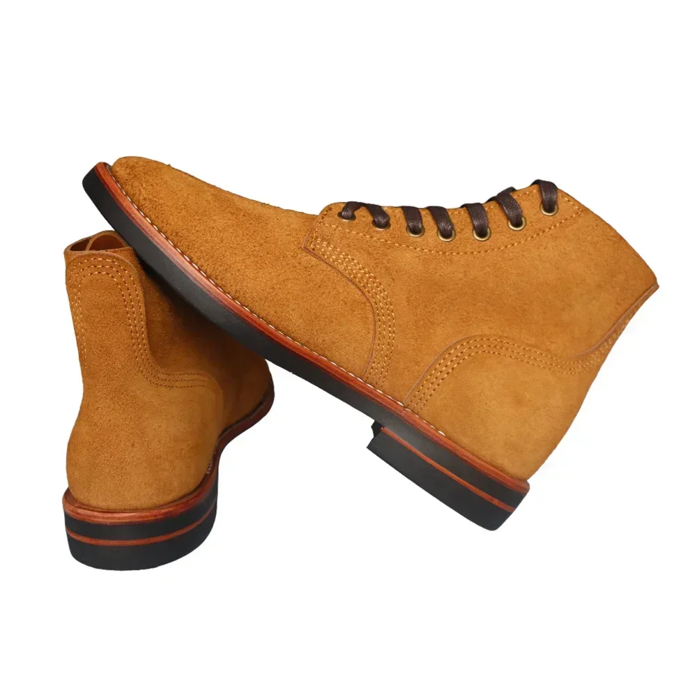 Botas de soldado estadounidense de la Segunda Guerra Mundial, zapatos de paracaidista Vintage, soldado americano, calor de invierno y botas de paracaidista que mantienen el calor, equipo D-DAY - imagen 2