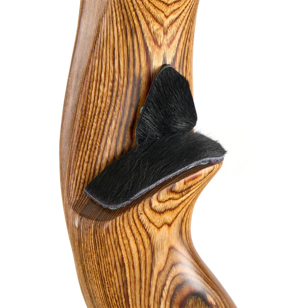 Almohadilla de descanso para flecha de tiro con arco, parche adhesivo de cuero autoadhesivo para caza, arco recurvo, accesorios para arco largo, 2 uds. - imagen 5