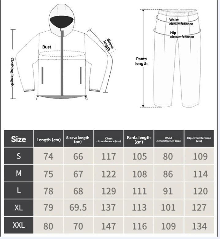 Traje de capa de lluvia para caza, montar, pescar, tira reflectante, chaqueta y pantalones de lluvia divididos MCAP", "camuflaje alemán", - imagen 4
