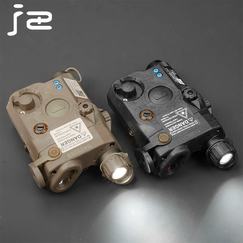 PEQ-15 táctico/LA5-C láser de punto verde/rojo visible IR linterna LED blanca adecuada para arma de caza al aire libre mira láser - imagen 3