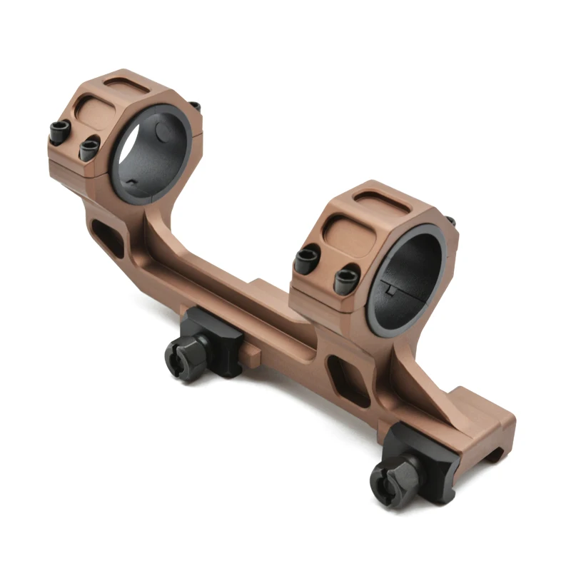 Tubo de 30mm para Airsoft Wargame, armas de fuego, mira telescópica táctica estilo GE, montaje de 1,54 pulgadas y 1,93 pulgadas con marcas originales completas - imagen 3