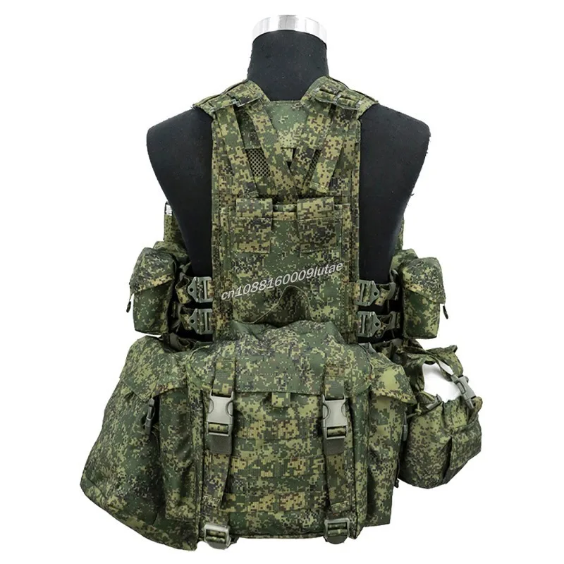 Chaleco táctico de 3. a generación 6sh117, portaherramientas de carga de combate del comandante pelotón, camuflaje EMR, equipo de transporte para caza al aire libre - imagen 4