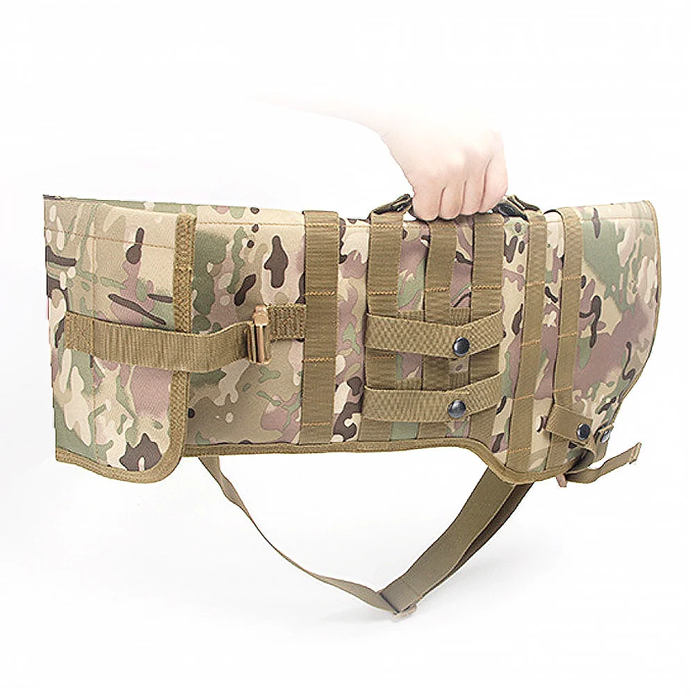 Mochila táctica para Rifle de caza, bolsa larga impermeable para arma de escopeta, equipo deportivo CS para exteriores, funda de Airsoft, bolsa del ejército MOLLE 600D - imagen 5