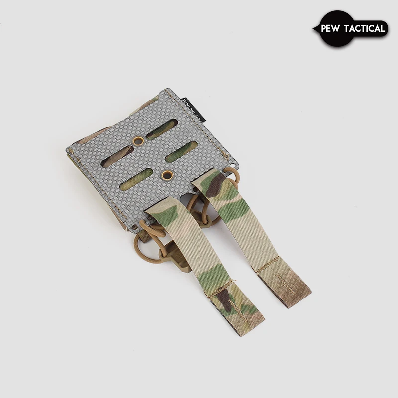 PEW TACTICAL FERRO STYLE Pistola Doble Elástico Bolsa 9MM Airsoft MOLLE - imagen 3