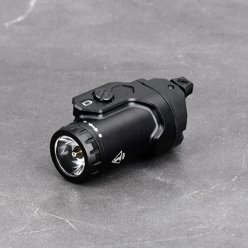 Linterna táctica de Metal con luz blanca LED, equipo de pistola de aire de 400LM, soporte de luz colgante para pistola, herramienta de iluminación de seguridad para exteriores Glock - imagen 5