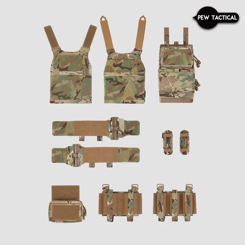 Chaleco táctico PEW TACTICAL para niños para Airsoft Wargame VT13 - imagen 2