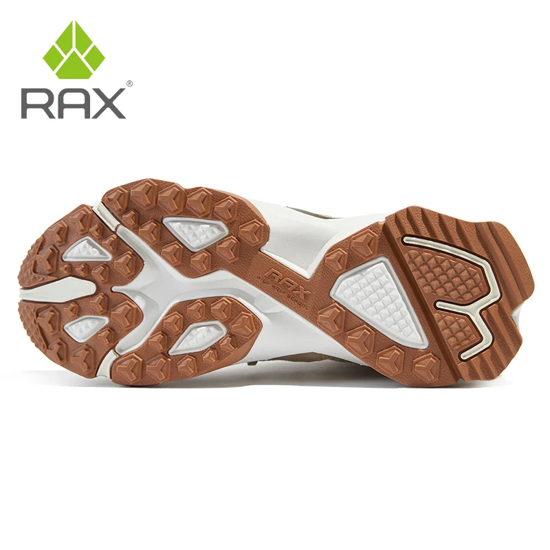 RAX Botas de senderismo al aire libre, zapatos de trekking para hombre, zapatillas tobilleras para caminar, zapatos de caza impermeables, botas tácticas de combate para el desierto - imagen 5