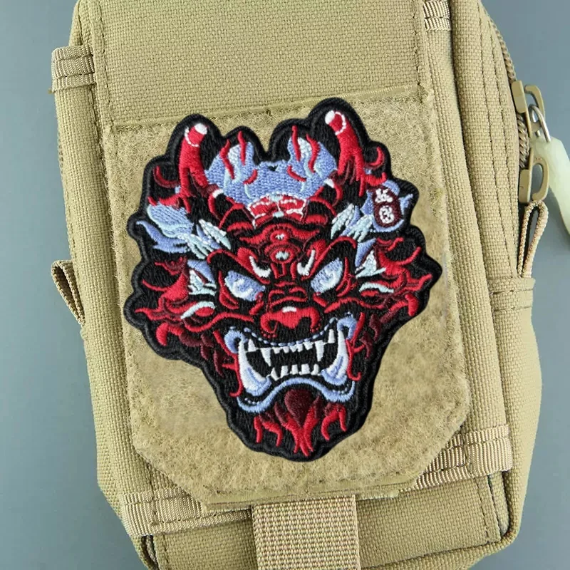 Suprimir el mal bordado parche táctico militar moral insignia gancho bucle parches mochila pegatinas para ropa brazalete - imagen 3