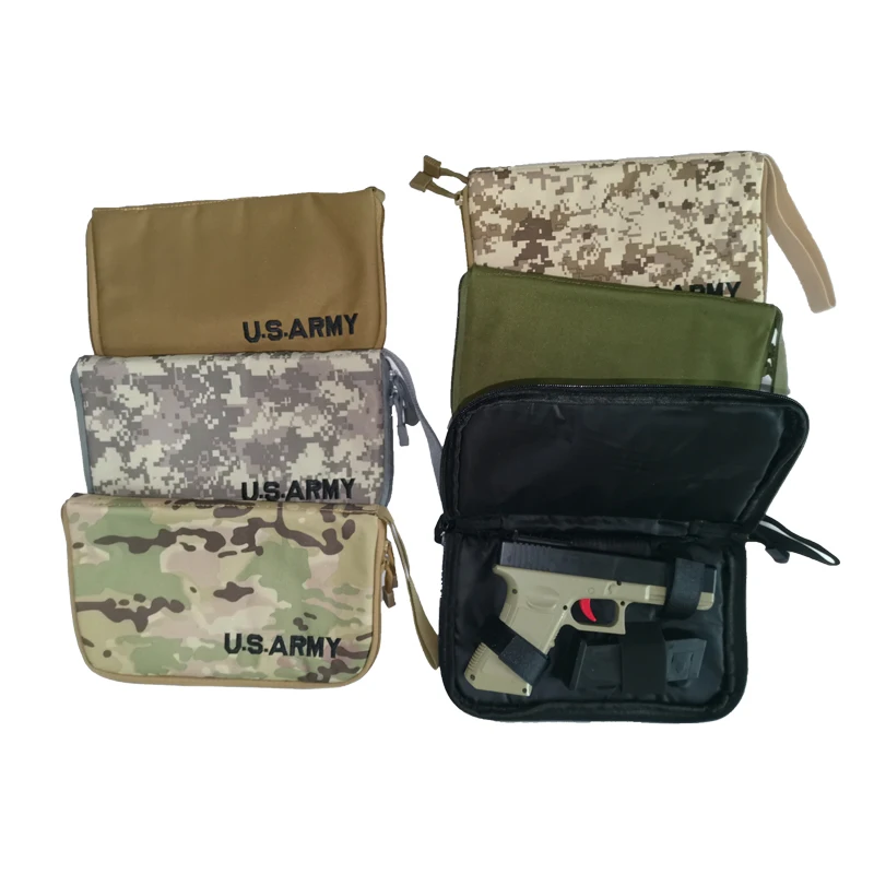 Bolsa de transporte de pistola oculta táctica, funda portátil para pistola, bolsa de transporte para pistola de caza, protección, accesorios para exteriores - imagen 3
