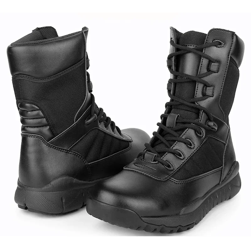 Botines de combate transpirables para hombre, zapatos tácticos para el desierto, talla grande, verano, 2024 - imagen 3