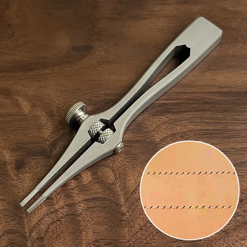 Método de espaciado ajustable, corte de 1-6Mm hecho a mano, cuero, corte de oliva, corte redondo, acero inoxidable con alto contenido de carbono y cromo - imagen 3