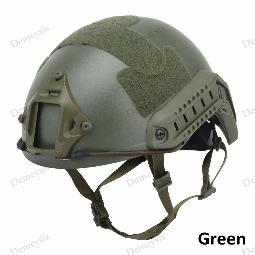 Casco táctico Fast MH, protector militar Airsoft para deportes al aire libre, Paintball CS, combate - imagen 2