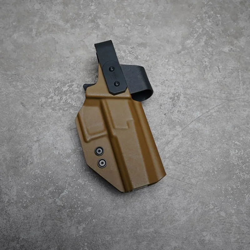 Funda táctica Kydex sin bloqueo secundario ligero de extracción rápida para CZP07/09-cerradura de protección óptica y caída de nivel 2 - imagen 2