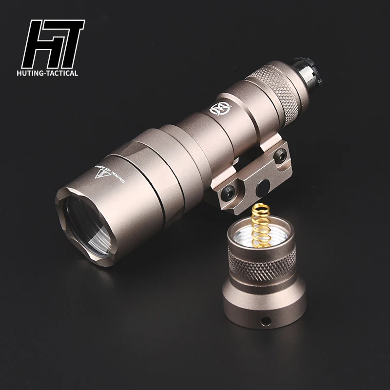 Linterna táctica M300 M300C, luz de explorador momentáneo constante de doble función, 510lm, ajuste de 20mm, riel Picatinny, Rifle de caza, Airsoft - imagen 4