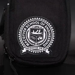 Parche táctico Macgyver School – Velcro para brazalete o mochila