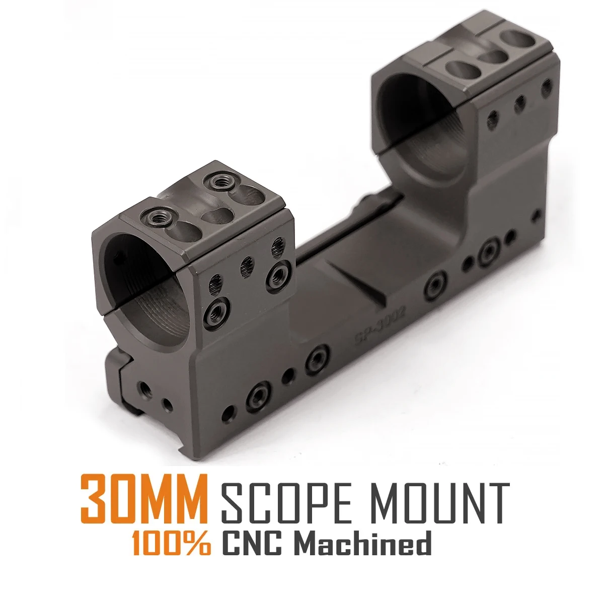 Anillos de alcance de 1,54 pulgadas para rieles Picatinny 1913, AR15, alcance de una sola pieza M4, montaje de 35 mm, 30 mm y 34 mm, color del desierto - imagen 3