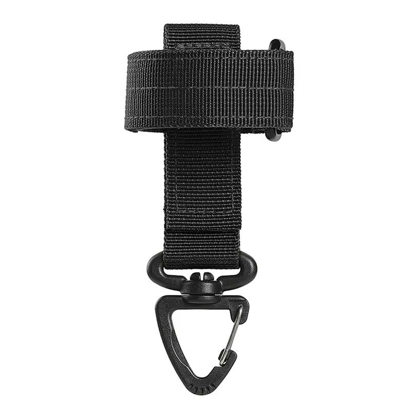 Clip táctico nailon Molle resistente para bolsas y cinturón ajustable - imagen 4