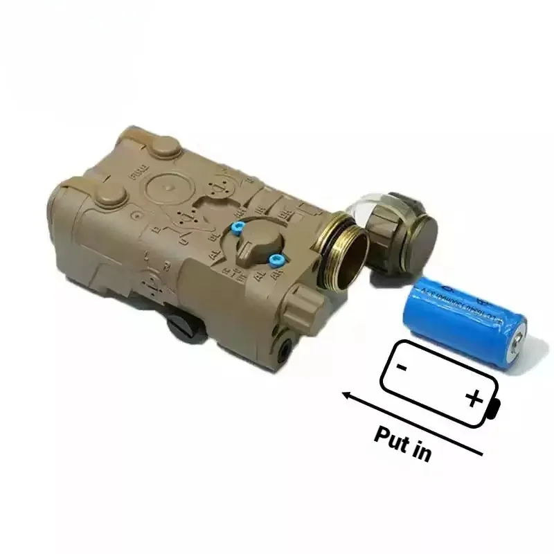 Elemento táctico NGAL indicador rojo y verde Surefir M300A M600C con interruptor de Control Dual iluminado para riel de 20MM - imagen 4