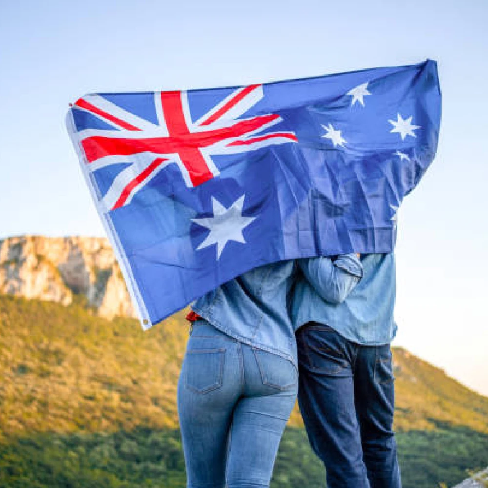 FLAGLINK 90x150cm Poliéster impreso el cartel nacional australiano Decoración del hogar