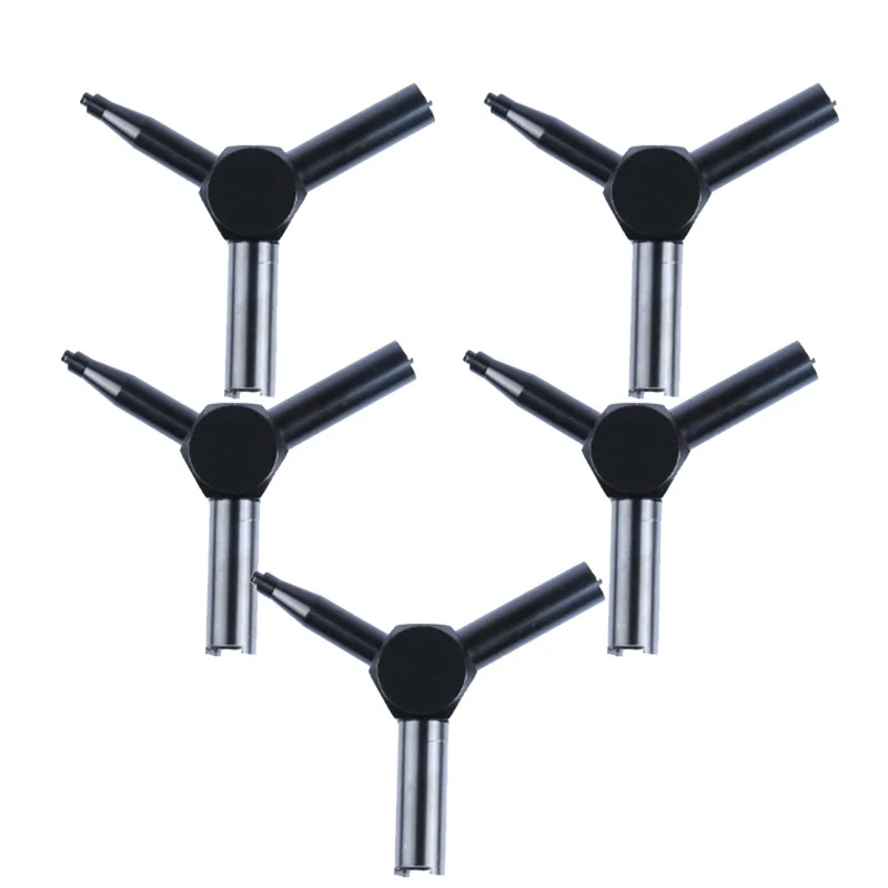 Wadsn llave de válvula de Gas de caza al aire libre, herramienta de carga de revista de fuerza Triple del ejército de acero para GBB AEG KSC WA Airsoft Gun Shooting - imagen 5