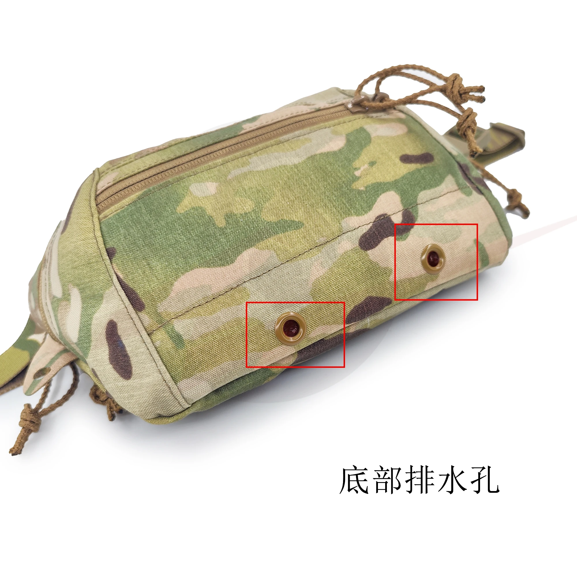 Riñonera táctica estilo SS: bolsa EDC ajustable BACK grande para almacenamiento de equipo táctico - imagen 5