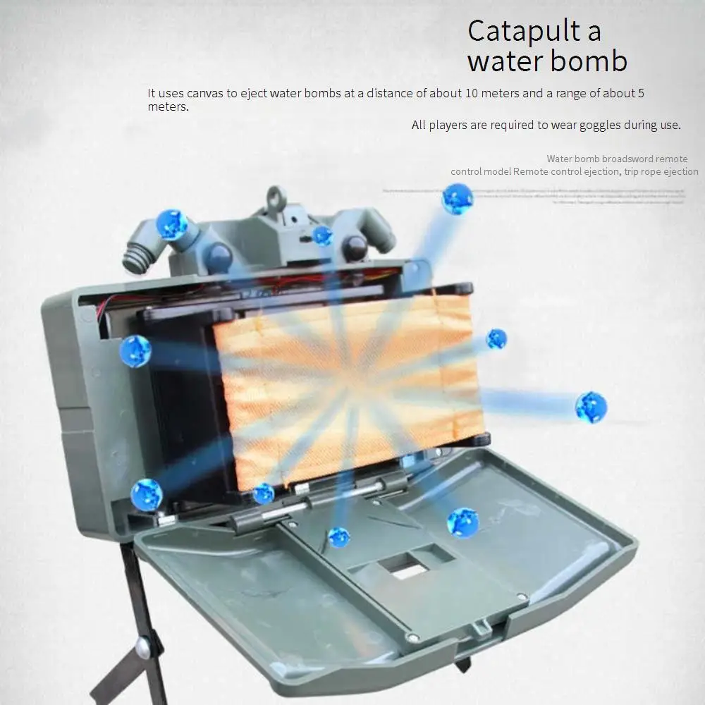 Clip de cuentas de agua con Control remoto, bola de bala de agua para exteriores CS Airsoft, juguete táctico de descompresión para Paintball - imagen 3