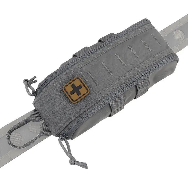Bolsa táctica de nailon, botiquines de primeros auxilios, bolsa Molle, Mini riñonera, herramienta de supervivencia para acampar al aire libre, bolsa EDC - imagen 3