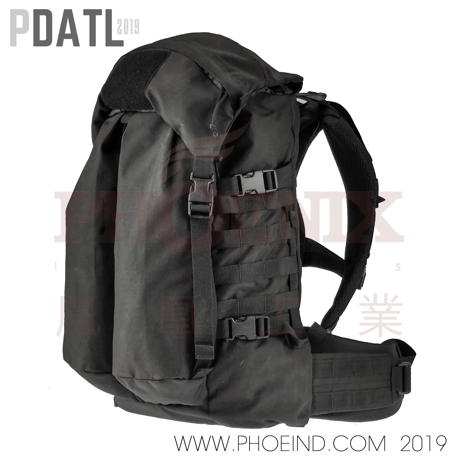 Mochila táctica de fibra de carbono, 2019 40L, totalmente ajustable, especial - imagen 5