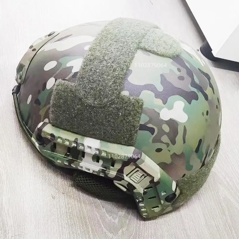 Casco a prueba de balas ACH casco táctico de corte alto MC camuflaje 100% aramida kevlar Core ejército NIJ IIIA.44 casco balístico - imagen 5