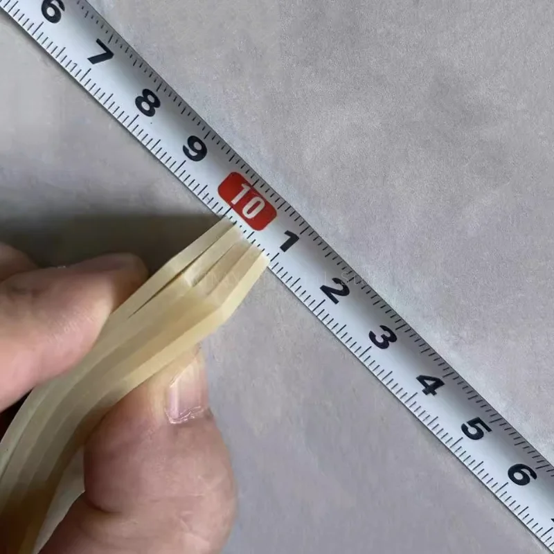 Banda de goma de caza de 1,5mm y 2mm, tirachinas gruesas de alta elasticidad, banda de goma plana para caza, accesorios para tirachinas - imagen 4