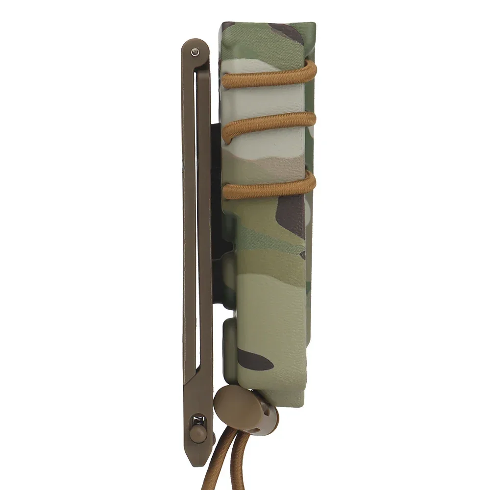 Bolsa mágica doble larga de asalto urbano, 9mm, 40, 45ACP, porta revistas extendido para equipo, cinturón Molle, chaleco, tiro - imagen 3