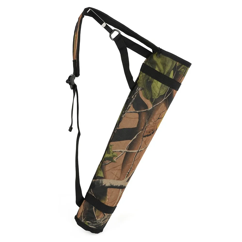 Mochila con flecha para tiro con arco, soporte para bolsa, aljaba, objetivo de tiro al lado posterior, práctica para arco compuesto recurvo, accesorios ajustables - imagen 2