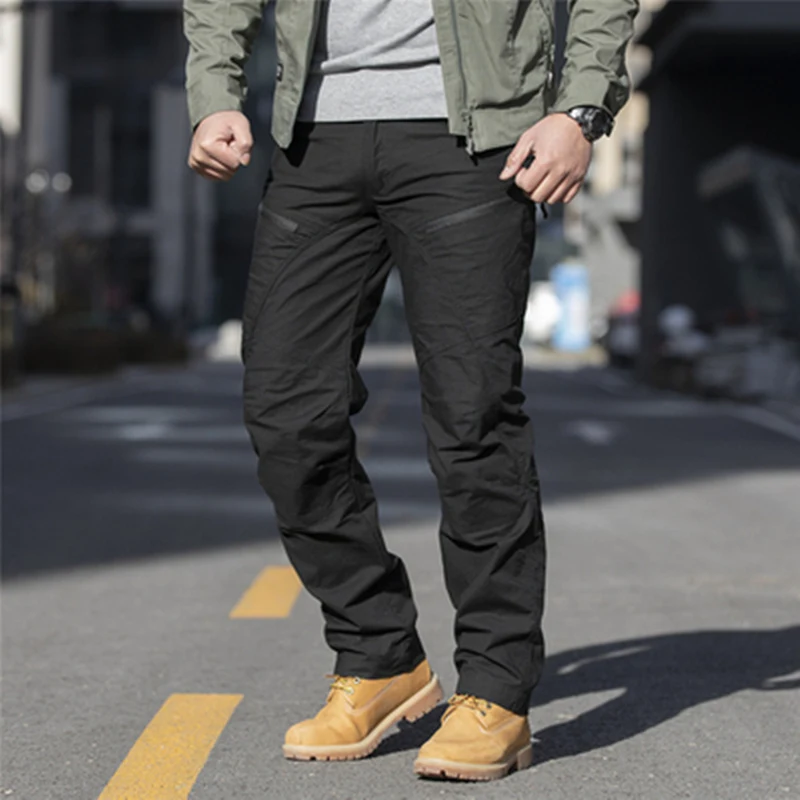 Pantalones tácticos de camuflaje Mc para primavera y otoño, equipados con múltiples bolsillos, resistentes al desgaste, para exteriores, pantalones especiales sueltos - imagen 4