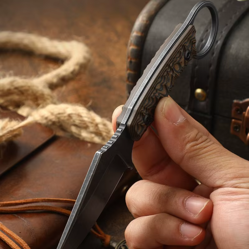 Cuchillo Pterosaurio de supervivencia acero alta dureza para exterior - imagen 2