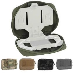Portador de placa táctica, bolsa para teléfono móvil, bolsa plegable para tablero de navegación, doble cremallera, para caza, Airsoft, aparejo de pecho, bolsas para mapas
