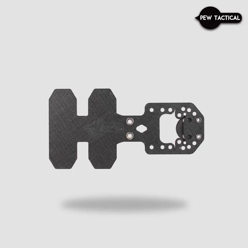 PEW TACTICAL AXL STYLE CommSled Universal PTT Molle Mount para U94 TEA Invisio10/20 CURV Material - imagen 2