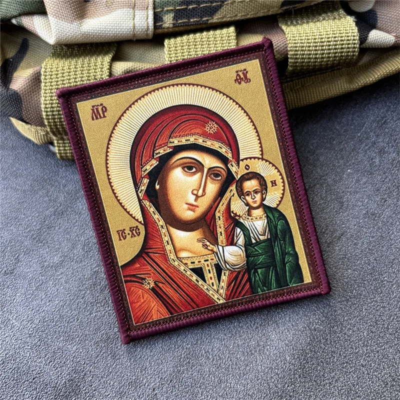 Parche táctico de moral cristiano – Velcro para mochila y uniforme - imagen 2