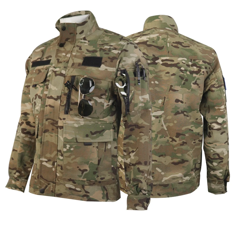 Traje holgado resistente al desgaste para hombre, uniforme de entrenamiento resistente a desgarros, camuflaje ruso, novedad de 2024 - imagen 5