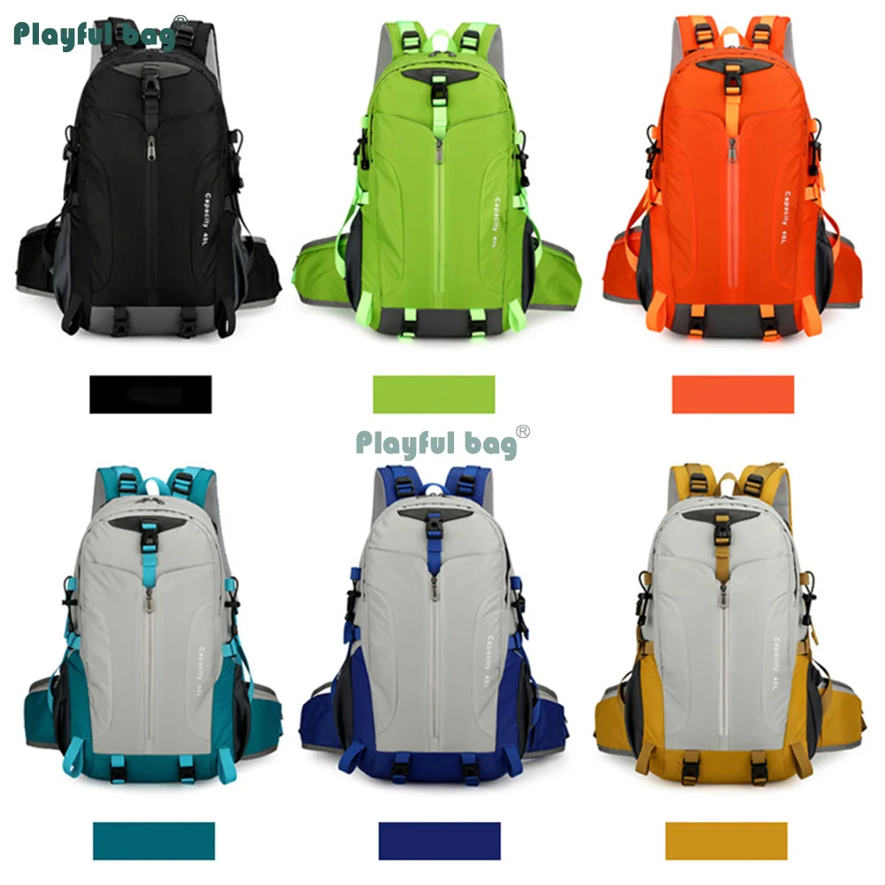 Mochila impermeable de senderismo resistente con gran capacidad - imagen 4