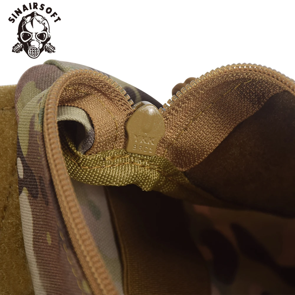 SINAIRSOFT almacenamiento táctico caza Molle chaleco CRM CRX D3 aparejo de pecho Drop Dump bolsa de utilidad colgante 500D Nylon - imagen 5