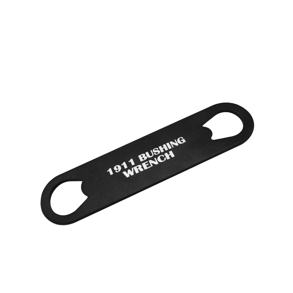 1911, pistola multifuncional, llave de acero inoxidable, llave de carcasa de barril, herramienta de acero