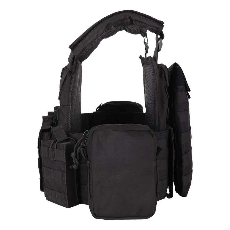 MOLLE Traje de entrenamiento transpirable Camuflaje multifuncional Ropa de secado rápido para exteriores Chaleco táctico - imagen 3