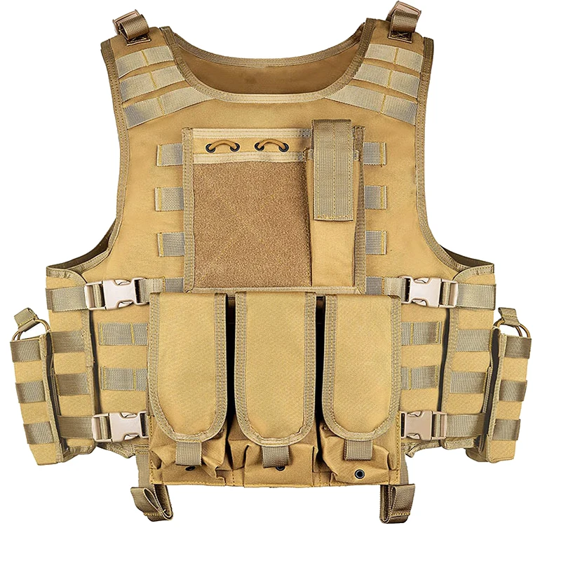 Chaleco táctico con hebilla para exteriores, ropa de protección para entrenamiento de combate, militar, pistola de aire de caza, equipo de juego de combate CS - imagen 3