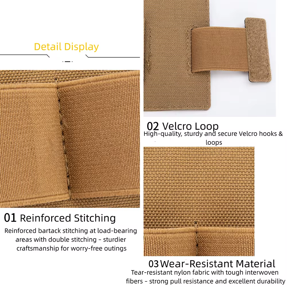 Bolsa táctica portacargadores MOLLE acceso rápido – Oxford duradera caza - imagen 3
