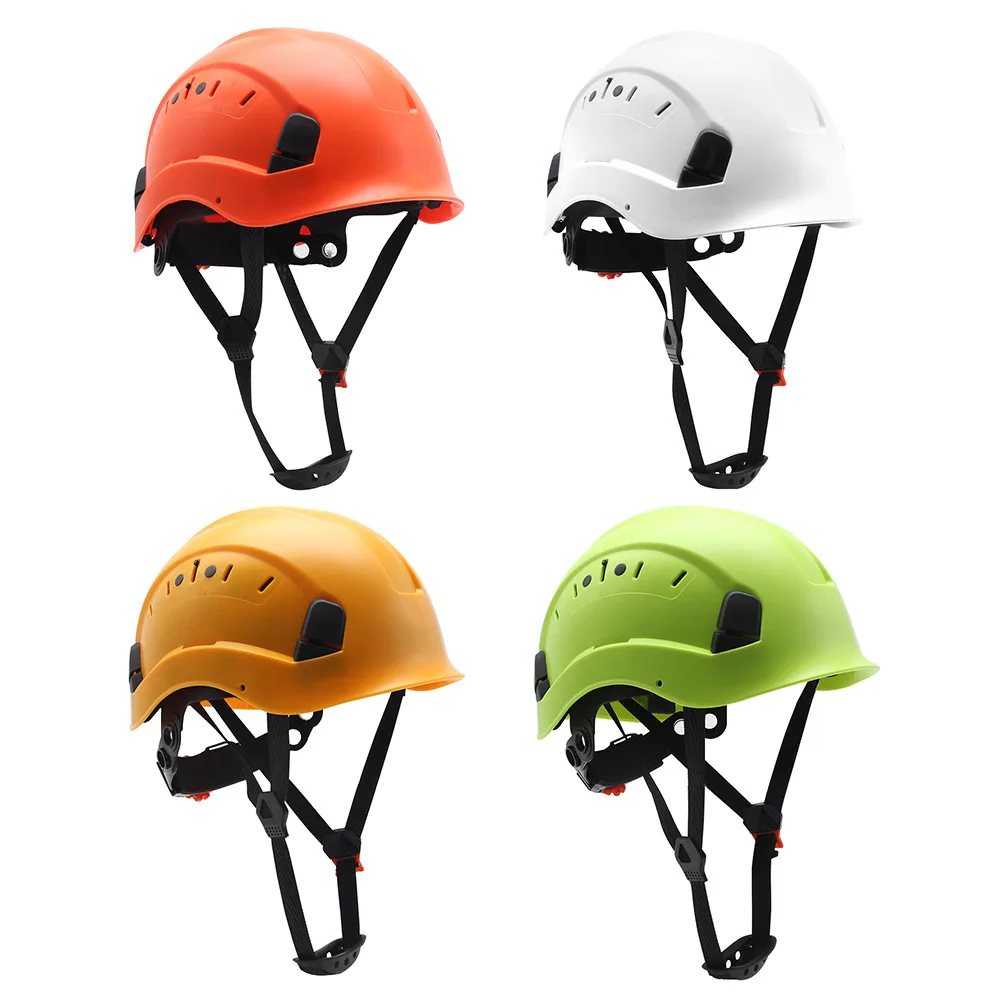 Casco de seguridad ABS para construcción, escalada, Steeplejack, casco protector para trabajadores, gorro duro, suministros de seguridad para el lugar de trabajo al aire libre CE - imagen 3