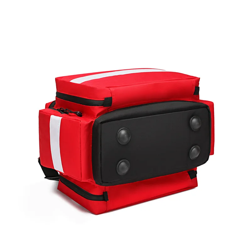 Botiquín de primeros auxilios de emergencia para exteriores, bolsa médica de rescate, estuche de gran capacidad, mochila de viaje Oxford reflectante impermeable con múltiples bolsillos - imagen 5