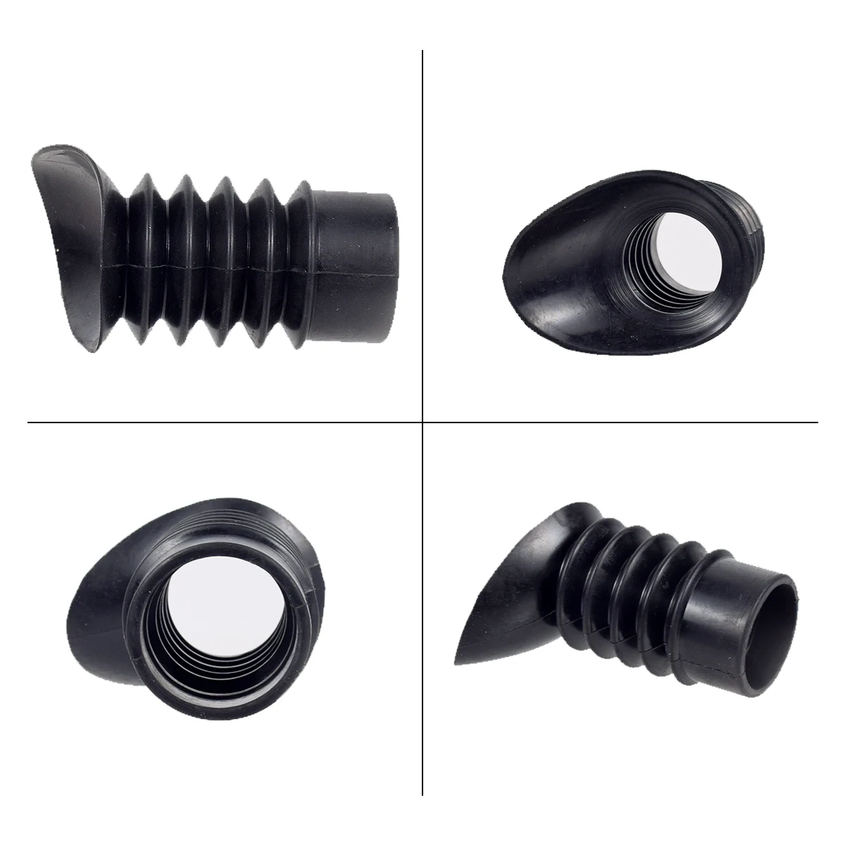 Mira telescópica táctica, Protector Ocular Flexible de 33mm y 38mm, Killflash, lente de alcance de goma, extensor de retroceso de francotirador, sombra de ojos - imagen 4