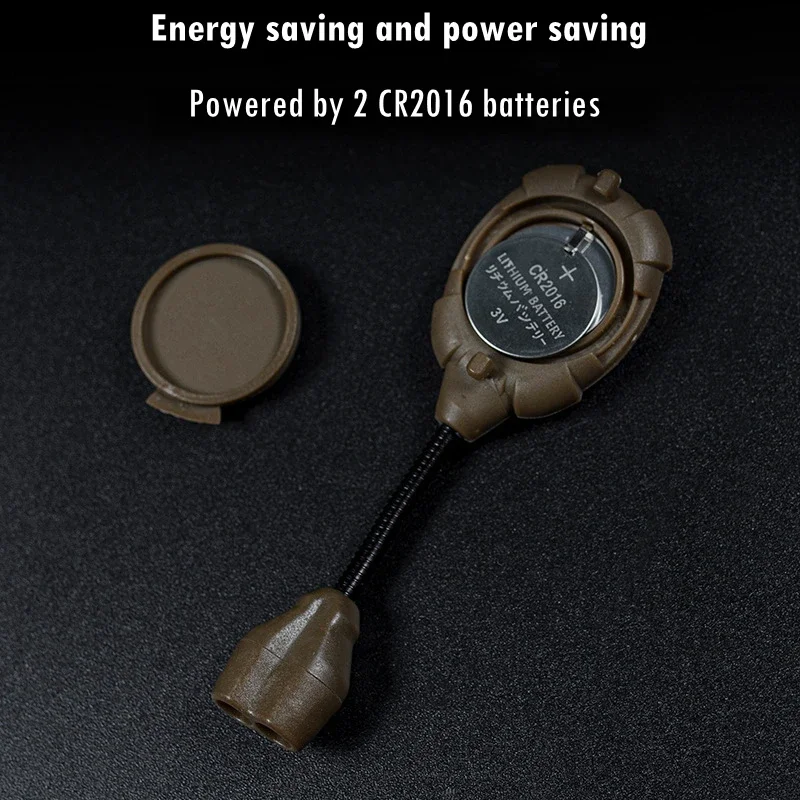 Luz táctica para casco, lámpara de iluminación láser IR recargable, 3 modos para caza, tiro y juegos de guerra al aire libre - imagen 4